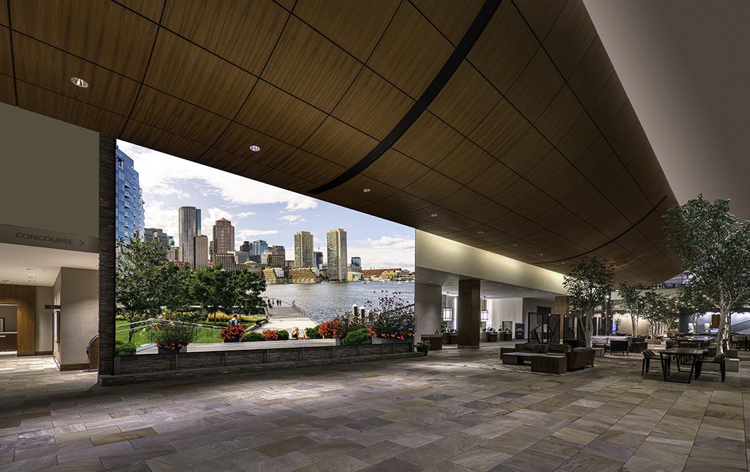 Westin Boston Front Entrance Lobby