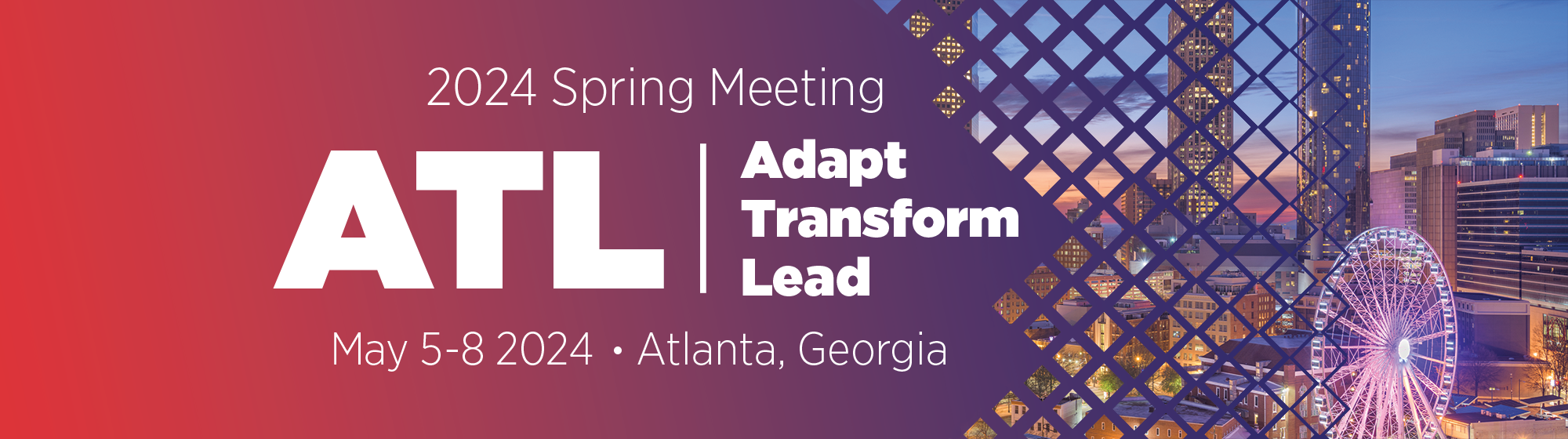 Spring Meeting Banner