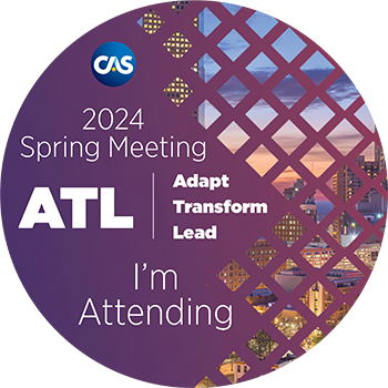 2024 CAS Spring Meeting I'm Attending Badge