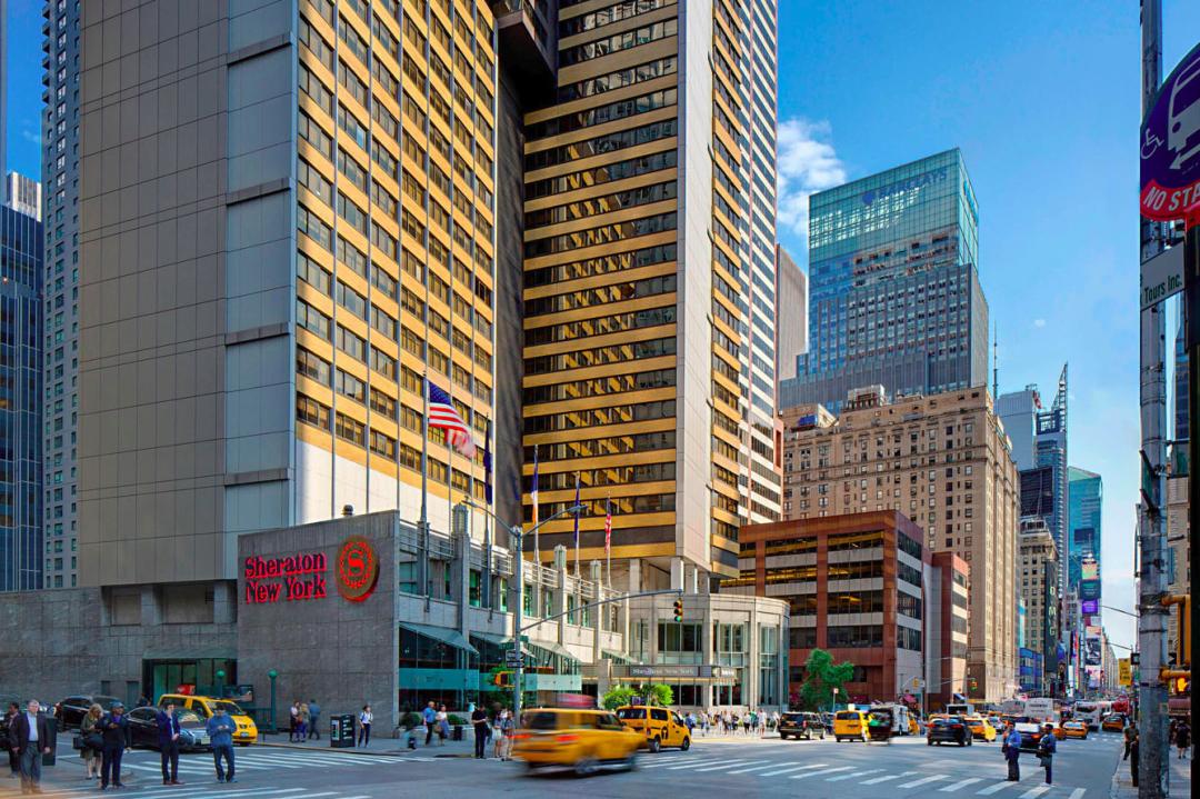 New York City Hotel Entrance